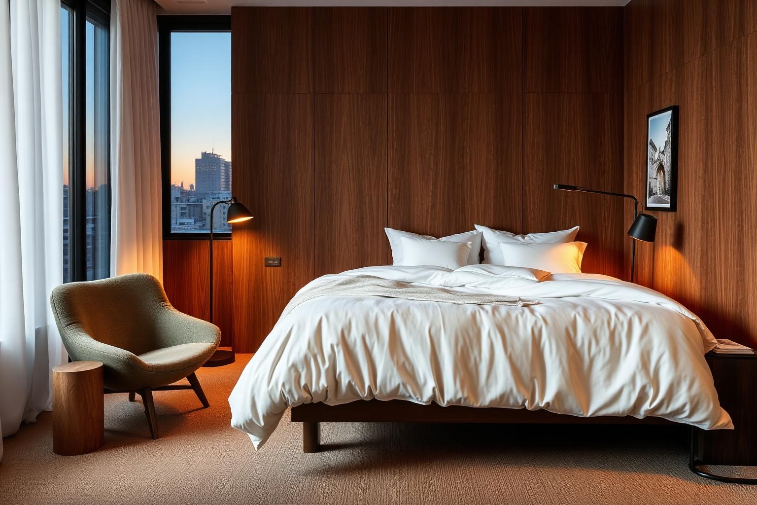 Walnut Rooms, apartment interior